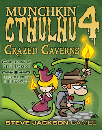 Munchkin Cthulhu 4 - Crazed Caverns (engl.)
