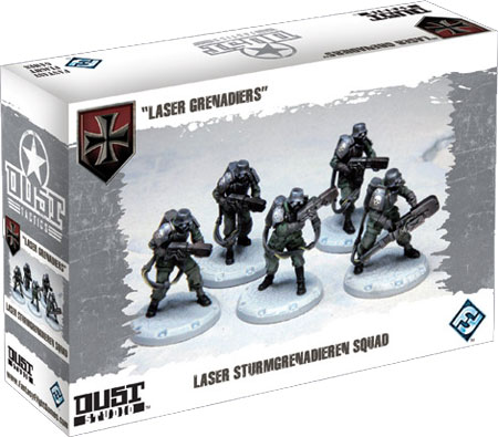 Dust Tactics - Laser Grenadiers (engl.)