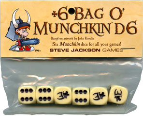 +6 Bag O Munchkin D6 
