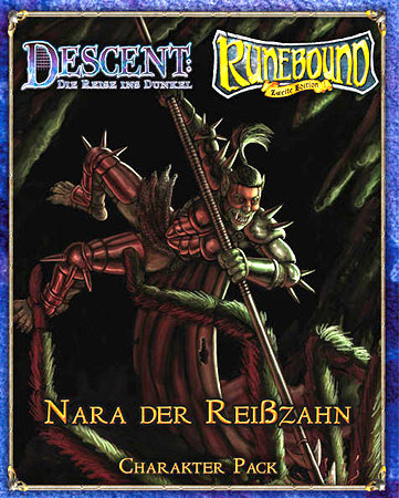 Descent & Runebound Charakter Pack - Nara der Reizahn