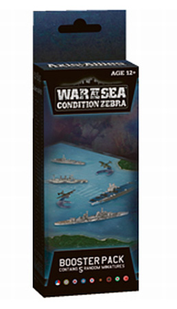 Axis & Allies - War at Sea  Condition Zebra Booster (engl.)