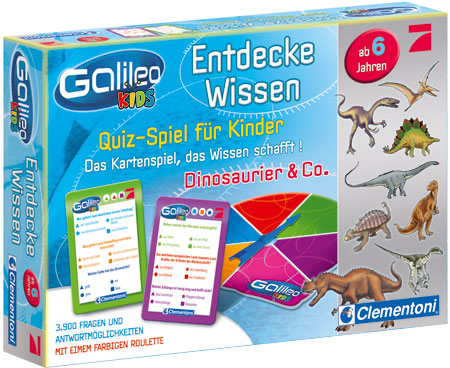 Galileo Kids - Wissens-Quiz Dinosaurier und Co.