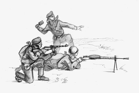 Operation Barbarossa 1941 - Sovietische Marine-Infanterie