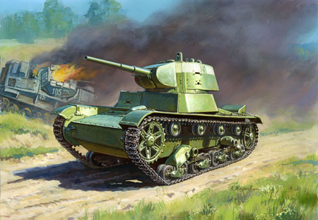 Operation Barbarossa 1941 - Sovietischer Panzer T-26