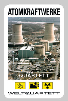 Das Atomkraftwerk-Quartett