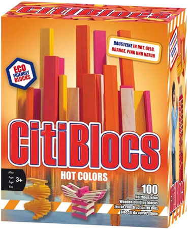 CitiBlocs - Hot Colors 100er Set