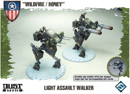 Dust Tactics - Light Assault Walker (engl.)
