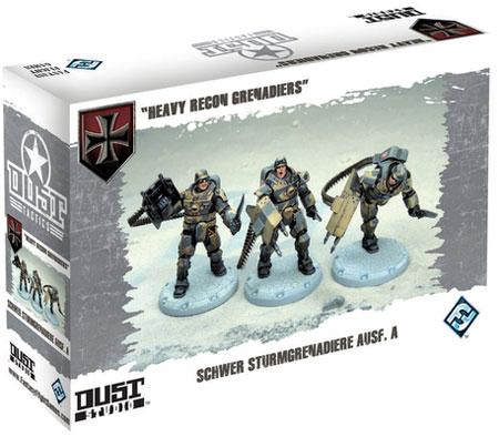Dust Tactics - Heavy Recon Grenadiers (engl.)