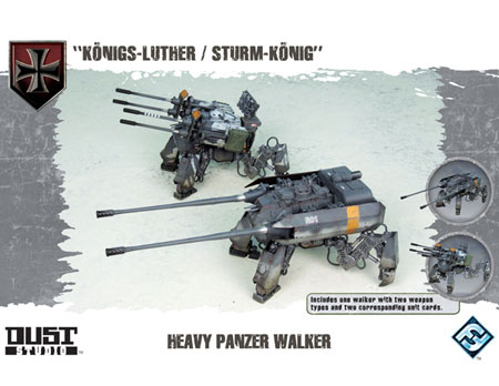Dust Tactics - Heavy Panzer Walker (engl.)