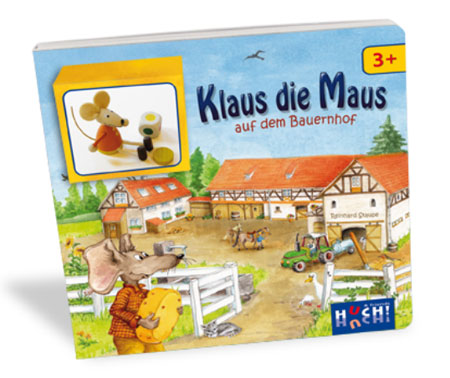 Klaus die Maus auf dem Bauernhof (Lernspielbuch)