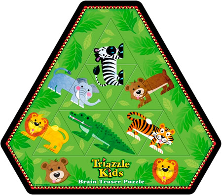 Triazzle Kids - Tiere 
