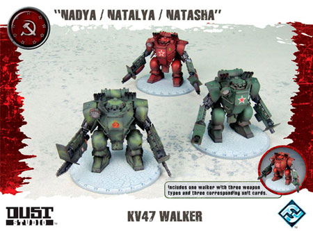 Dust Tactics: KV47 Walker (engl.)