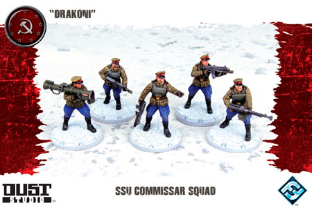 Dust Tactics: SSU Commissar Squad (engl.)