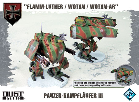 Dust Tactics: Axis Panzer-Kampflufer III (engl.)