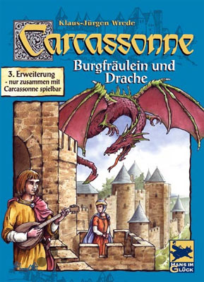 Carcassonne - Burgfrulein und Drache