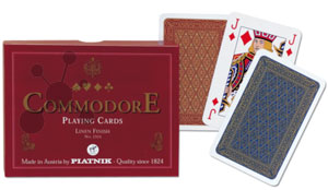 Commodore Red Spielkarten
