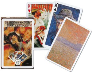Impressionist Masterpieces Spielkarten