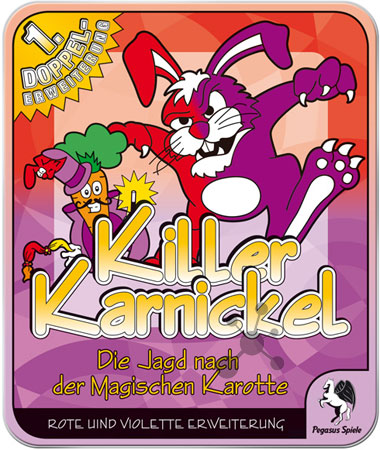 Killer Karnickel - Rote und Violette Erweiterung Metalldose
