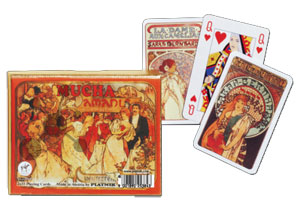 Mucha - Sarah Bernhardt Spielkarten