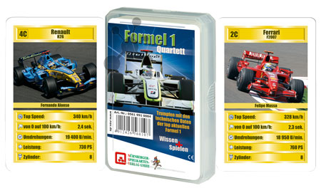 Quartett - Formel 1 (NB)