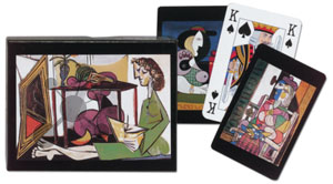 Pablo Picasso - Die Frau am Fenster Spielkarten