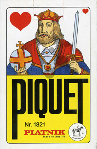 Piquet Spielkarten