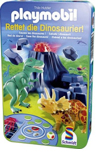 Playmobil - Rettet die Dinosaurier! Metalldose