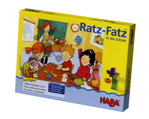 Ratz Fatz in die Schule