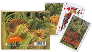 Rousseau - Tiger Spielkarten