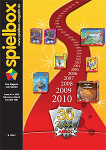 spielbox 1/2010 englische Ausgabe