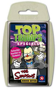 TOP TRUMPS Simpsons Horror Edition