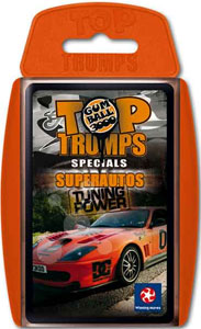 TOP TRUMPS Superautos Gumball 3000