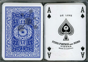 Vollplastik Poker Spielkarten