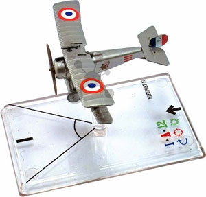 Wings of War Miniatures I - Nieuport 17 Piloten Lufbery und Thenault
