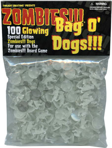 Zombies!!! - Bag o` Glowing Dogs