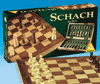 Schach - Holzkassette, groß (Piatnik)