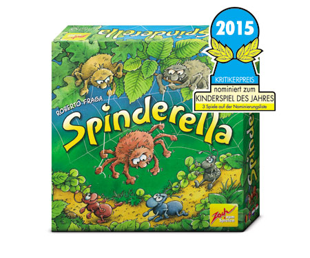 Malen nach Zahlen Bild Spinderella - Kinderspiel des Jahres 2015 - 601105077 von Sonstiger Hersteller