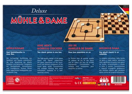 Deluxe - Mühle & Dame