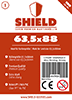 Shield - 100 Super Premium Kartenhüllen für Kartengröße 63,5 x 88 mm