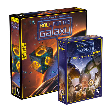 Roll for the Galaxy inklusive Große Traum Erweiterung (Bundle)
