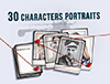 Detective - 30 Charakter Portraits Mini Erweiterung