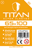 Shield Titan - 100 Super Sleeves für Kartengröße 65 x 100 mm