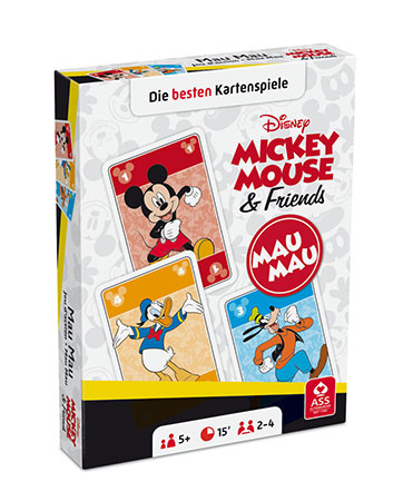 Disney Mickey & Friends - Quartett 4 in 1