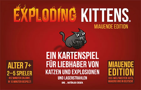 Exploding Kittens - Miauende Edition