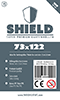Shield - 100 Super Premium Kartenhüllen für Kartengröße 73 x 122 mm