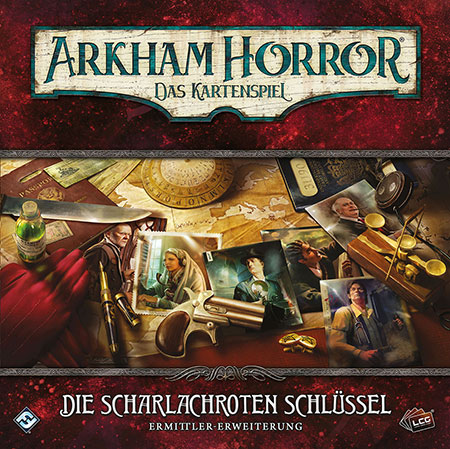 Arkham Horror - Das Kartenspiel - Die scharlachroten Schlüssel (Ermittler-Erweiterung)