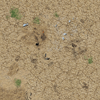 Battle Systems - Desert Wasteland Gaming Mat 2x2