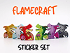 Flamecraft - Stickerpack
