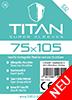 Shield Titan - 100 Super Sleeves für Kartengröße 75 x 105 mm